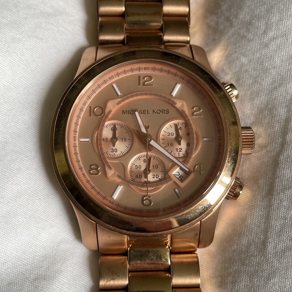 Michael Kora Rose Gold Watch MK-8096